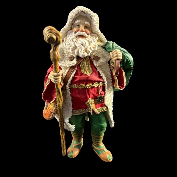 Possible Dreams Clothtique Celtic Father Christmas Santa 15089 Lyn Fletcher 1999 - Picture 1 of 9